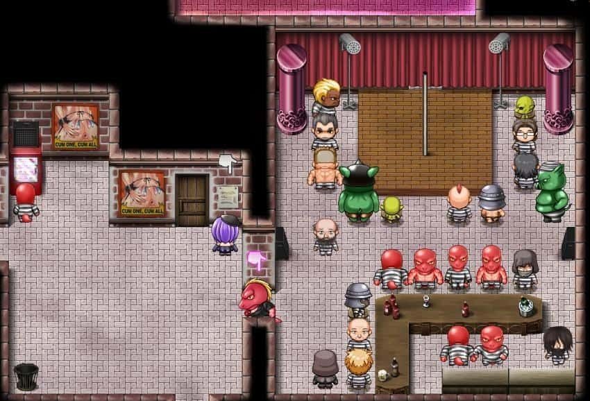 卡琳的监狱_Karryn's Prison 探索场景 预览图 2