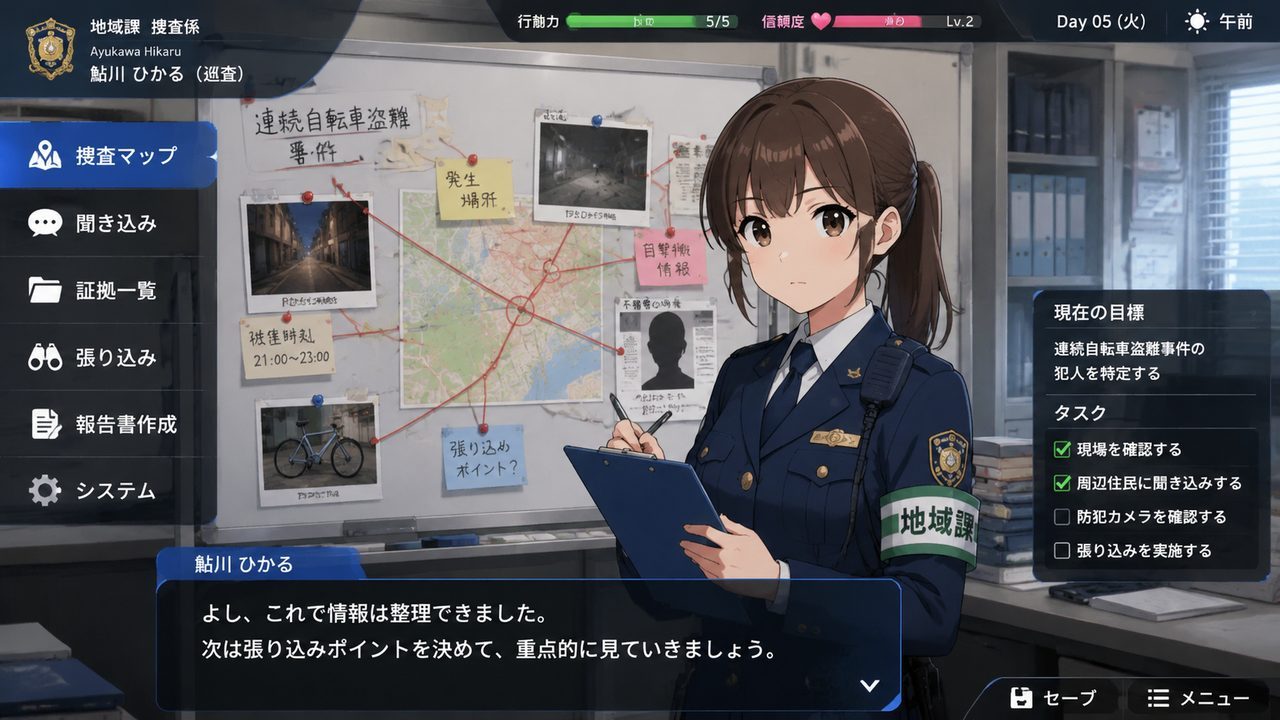 极道无赖EX 女警鮎川光 操作界面 玩法截图 6