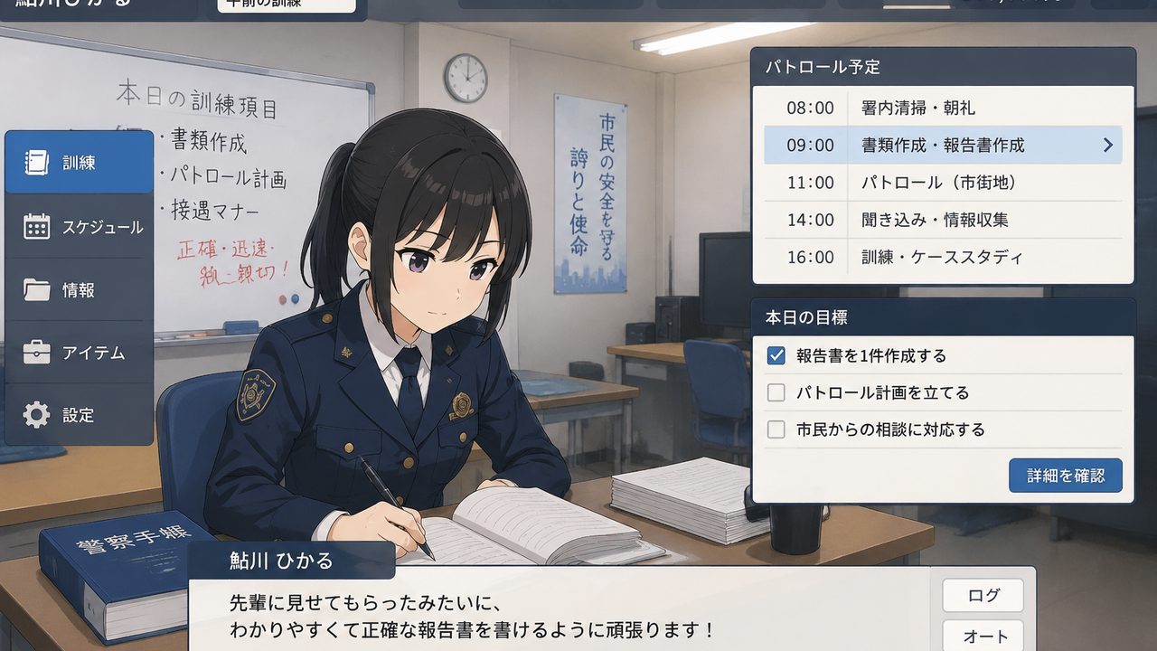 极道无赖EX 女警鮎川光 场景演出 场景图 1